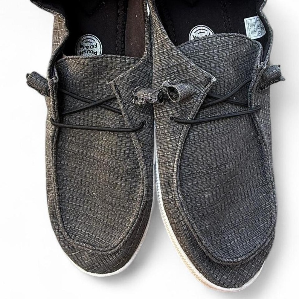 Rocket Dog Women's Plush Foam Slip-On Shoes Gray Size 9 Casual Comfort Sneakers
